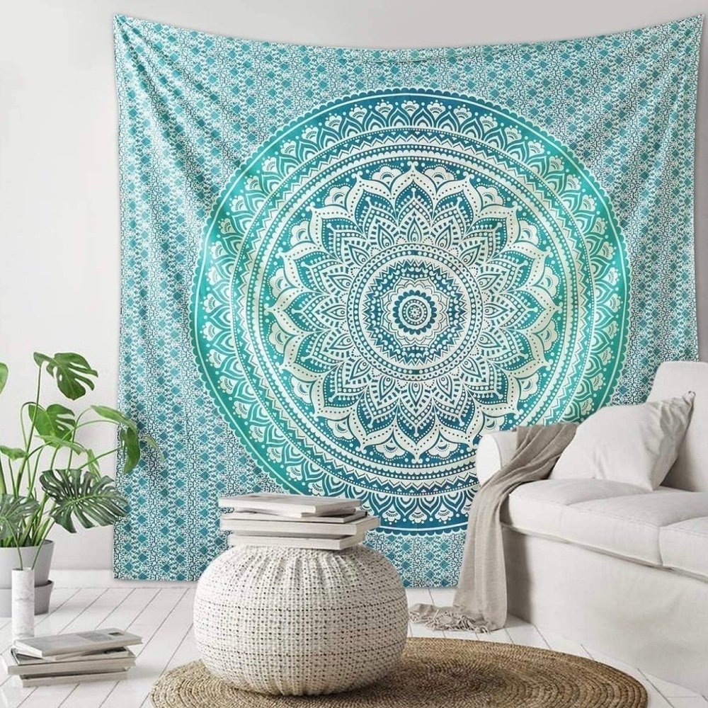 Bless International Indian Traditional Mandala Hippie Wall Hanging Tapestry